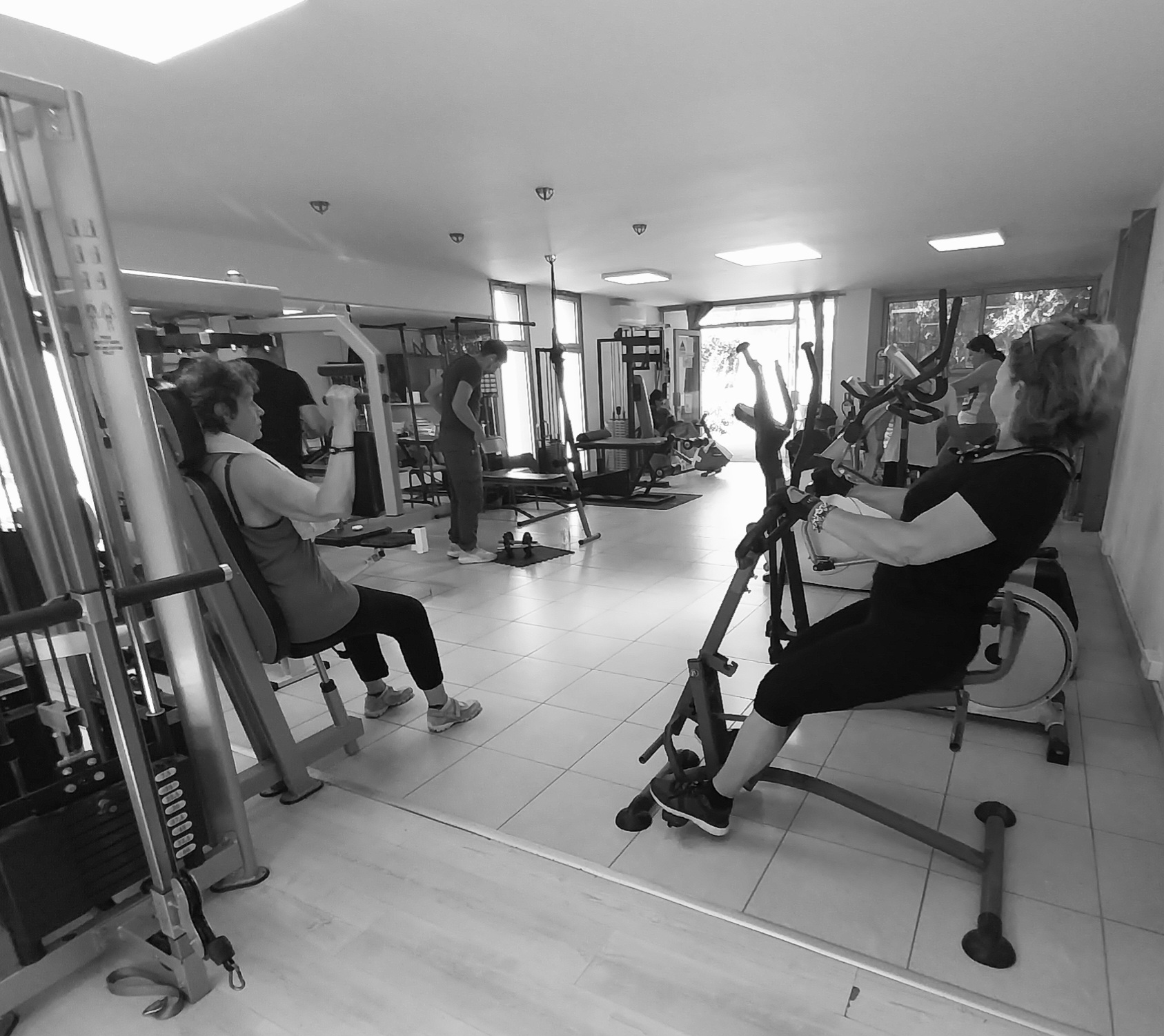 Séance collective sport santé